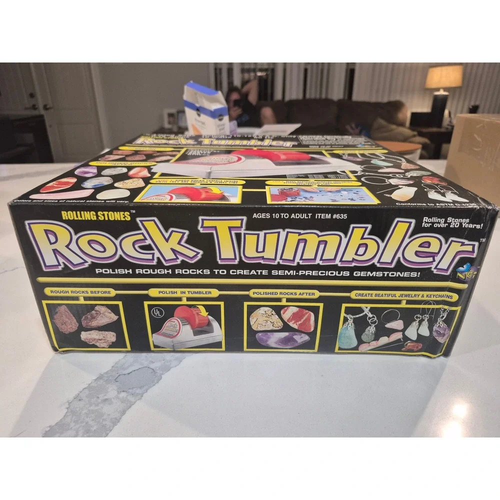 Rolling Stones Rock Tumbler Kit NSI Item 635‎ Electric Stone Polisher New Box